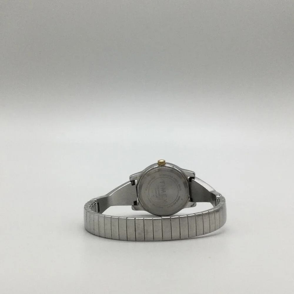 Timex Womens Watch 25mm Two Tone Expansion Bracelet TW2R98600 New Battery